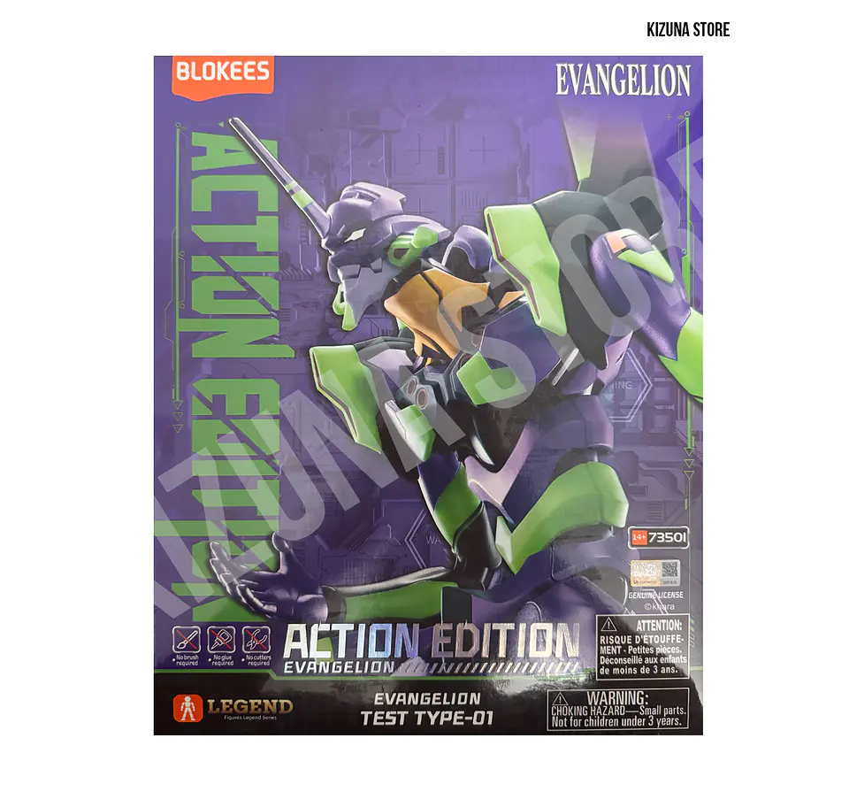 Evangelion Test Type-01 Action Edition - Blokees 2