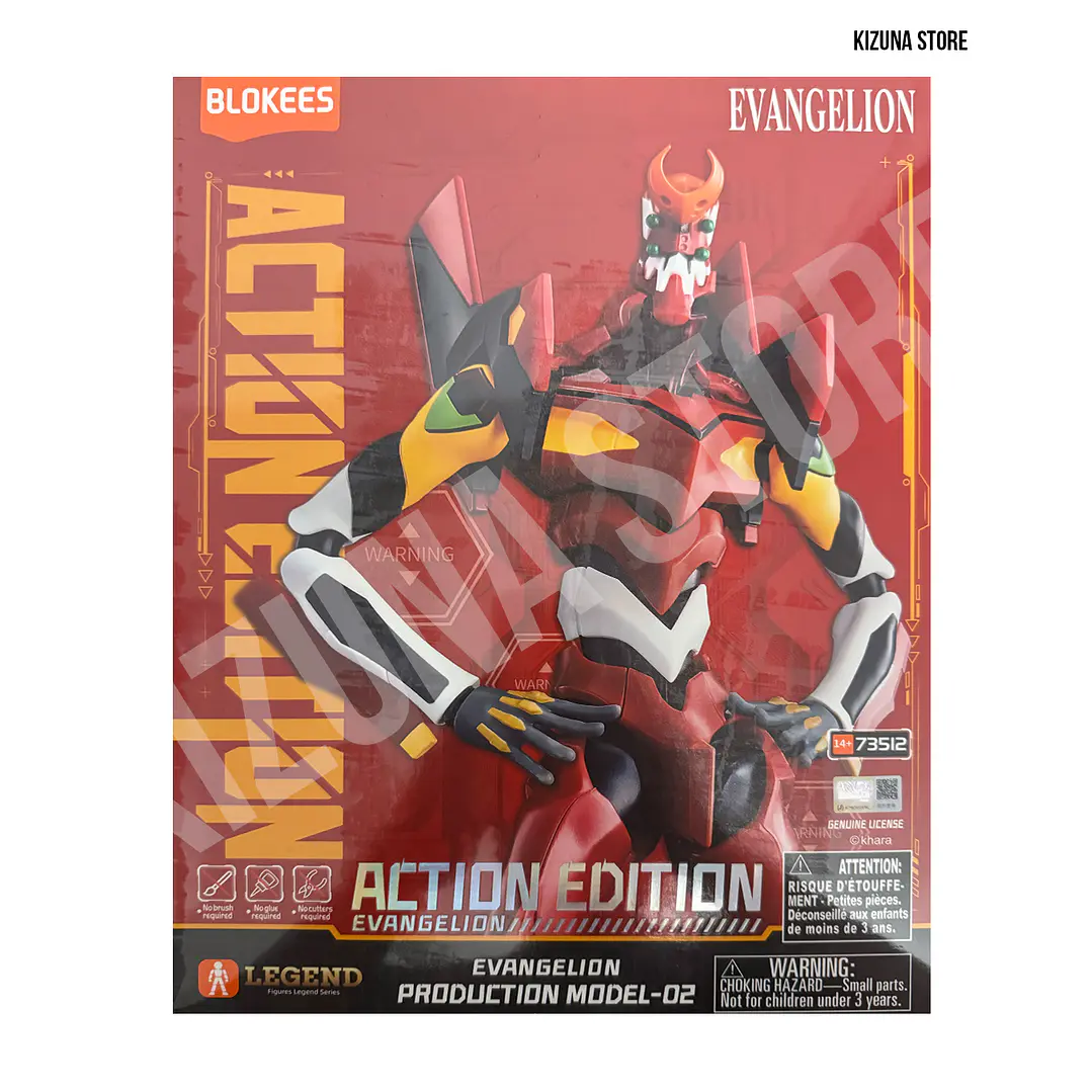 Evangelion Production Model-02 Action Edition 1