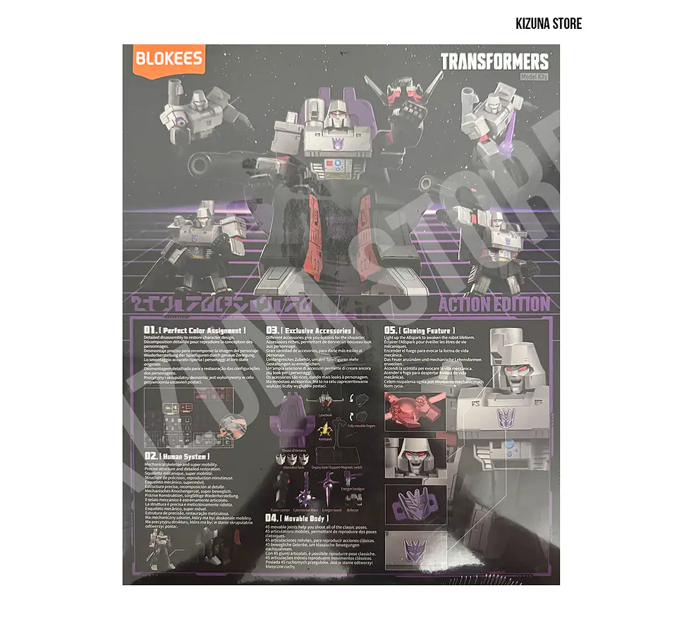Transformers Action Edition – Megatron G1  2