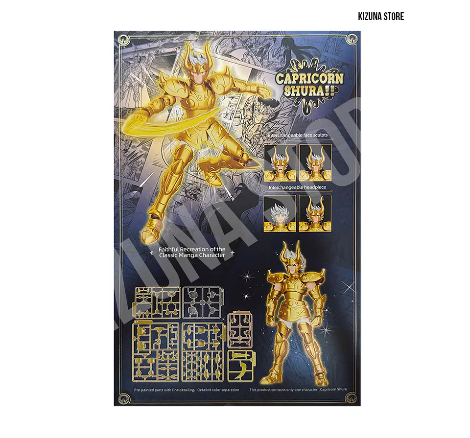 Saint Seiya Champion Class Capricornio Shura 3