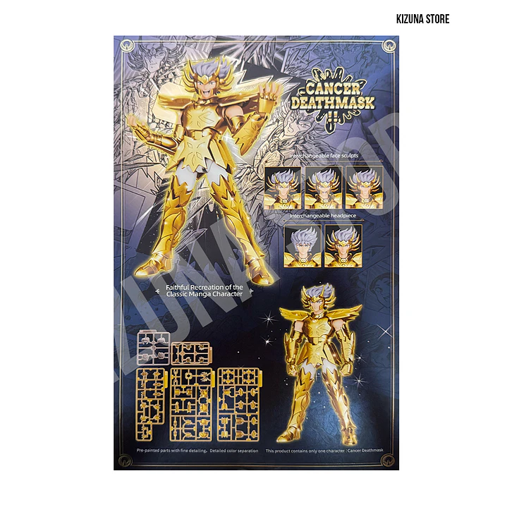 Saint Seiya Champion Class Cancer Deathmask 2