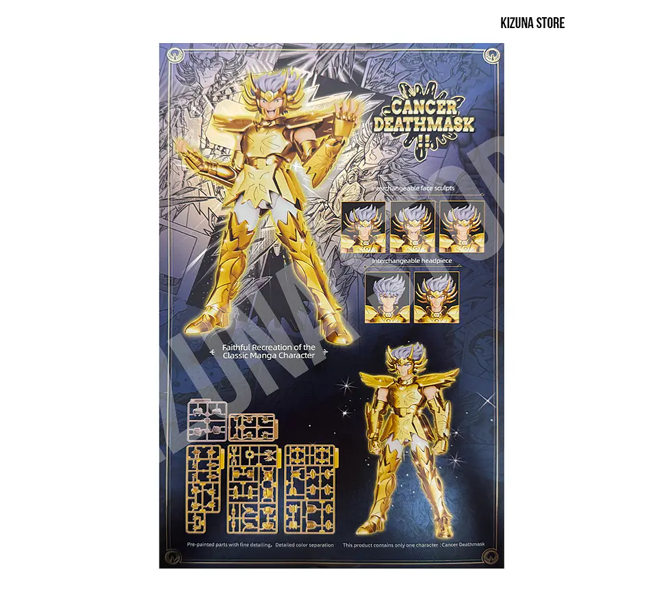 Saint Seiya Champion Class Cancer Deathmask 3