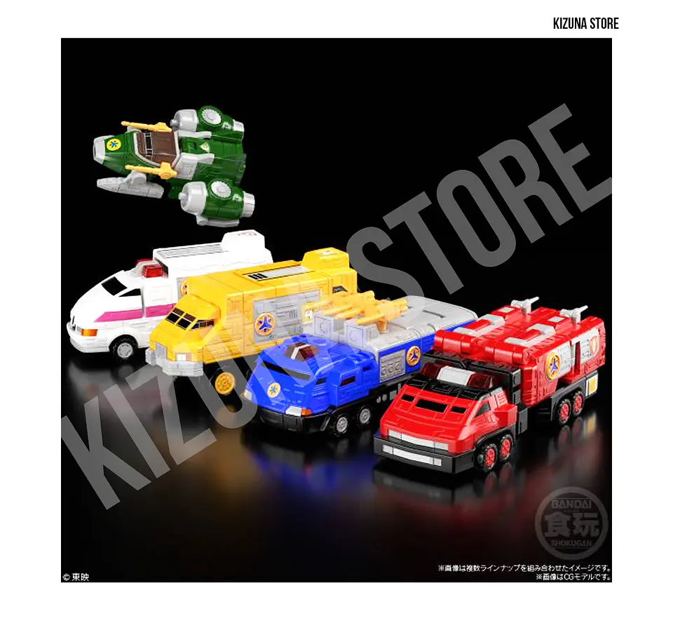 SMP: KyuuKyuu Sentai GoGoFive (Power Rangers Lightspeed Rescue) - Victory Robo (Limited Edition) 2