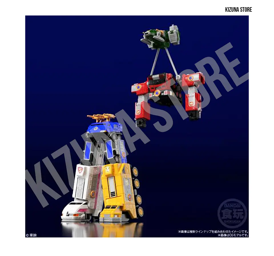 SMP: KyuuKyuu Sentai GoGoFive (Power Rangers Lightspeed Rescue) - Victory Robo (Limited Edition) 6