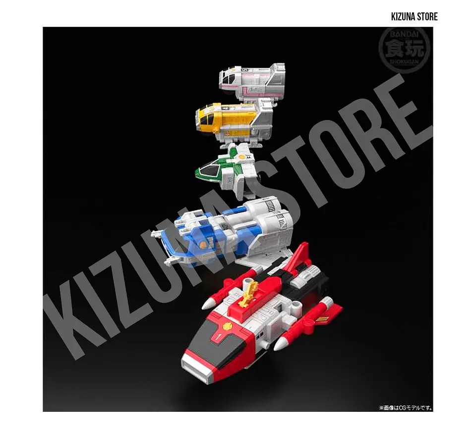 SMP: Kyukyu Sentai GoGoFive (Power Rangers Lightspeed Rescue) - Ryuusei Gattai!! Victory Mars (Limited Edition) 2