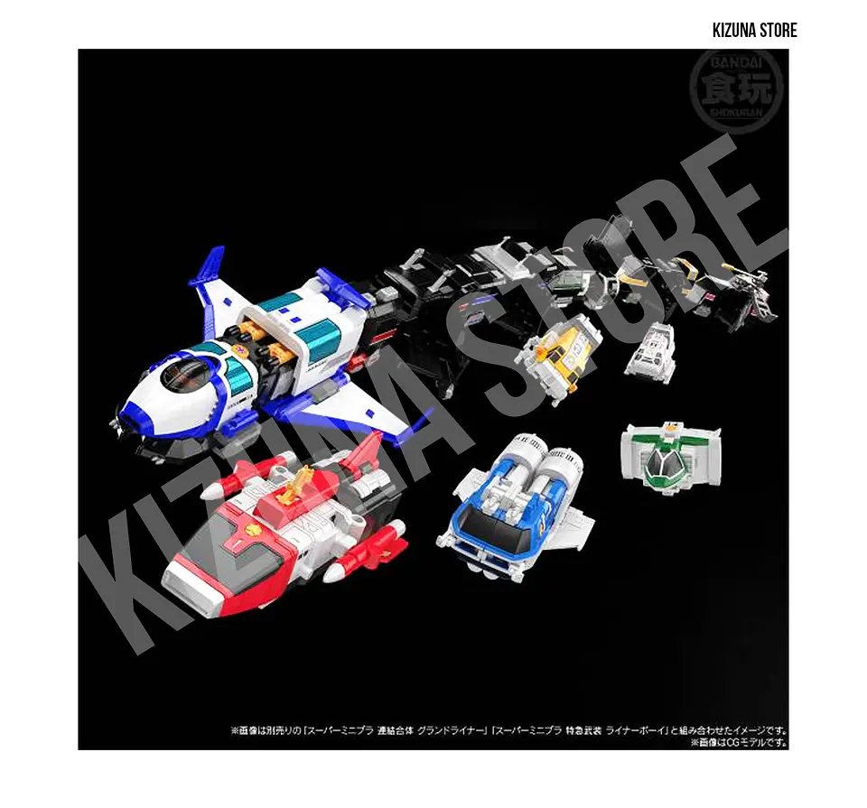 SMP: Kyukyu Sentai GoGoFive (Power Rangers Lightspeed Rescue) - Ryuusei Gattai!! Victory Mars (Limited Edition) 5