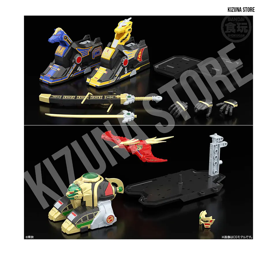 SMP: Gosei Sentai Dairanger (Power Rangers Mighty Morphin) - Dairen'oh 6