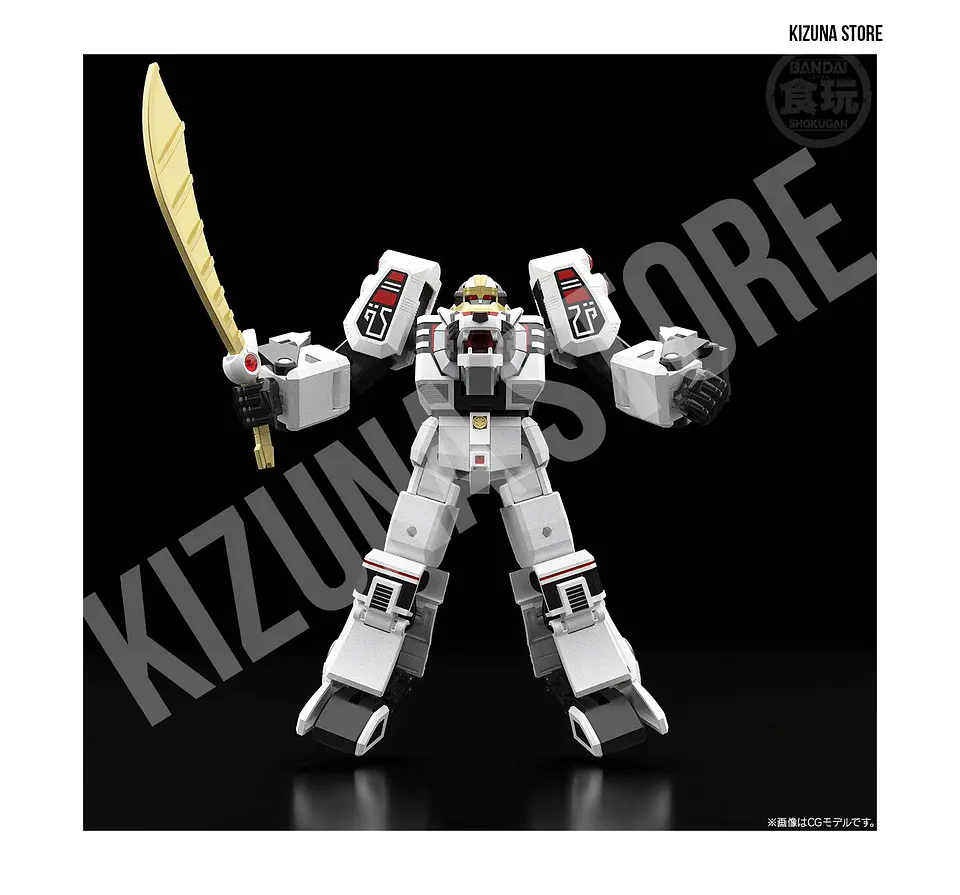 SMP: Gosei Sentai Dairanger (Power Rangers Mighty Morphin) - White Tiger (Limited Edition) 11