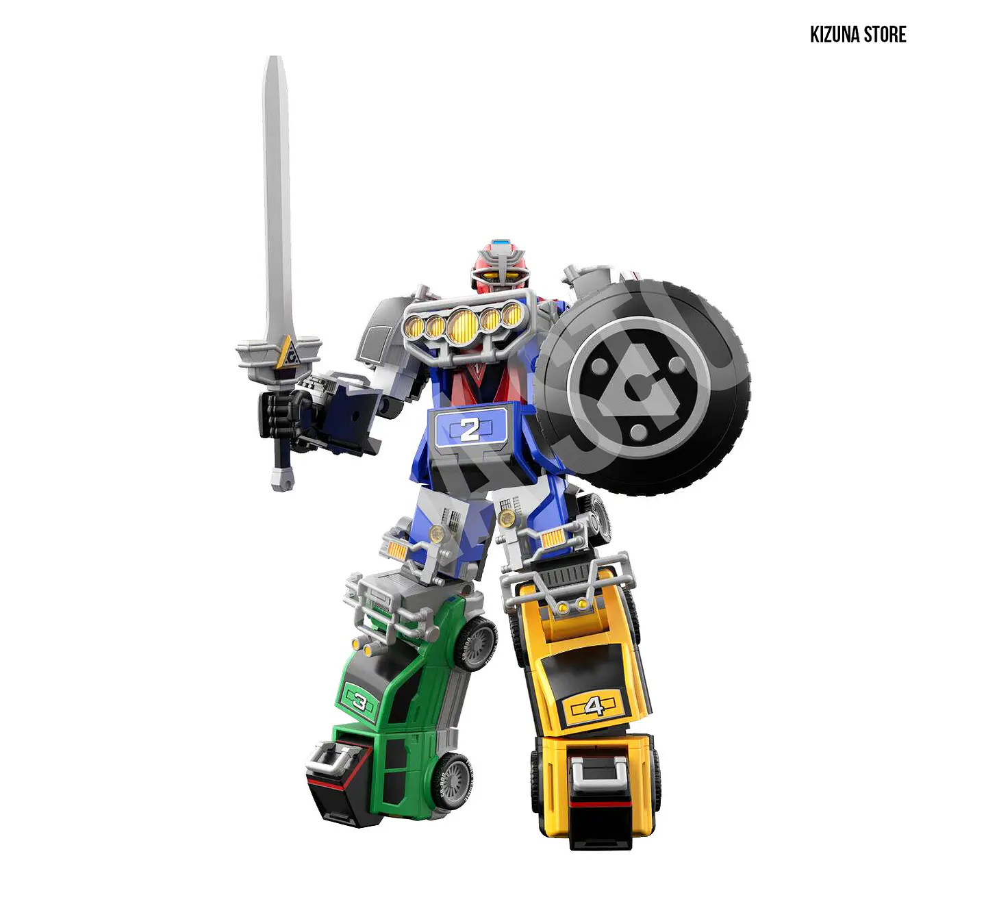 SMP: Gekisou Sentai Carranger (Power Rangers Turbo) - RV Robo (Preventa) 1