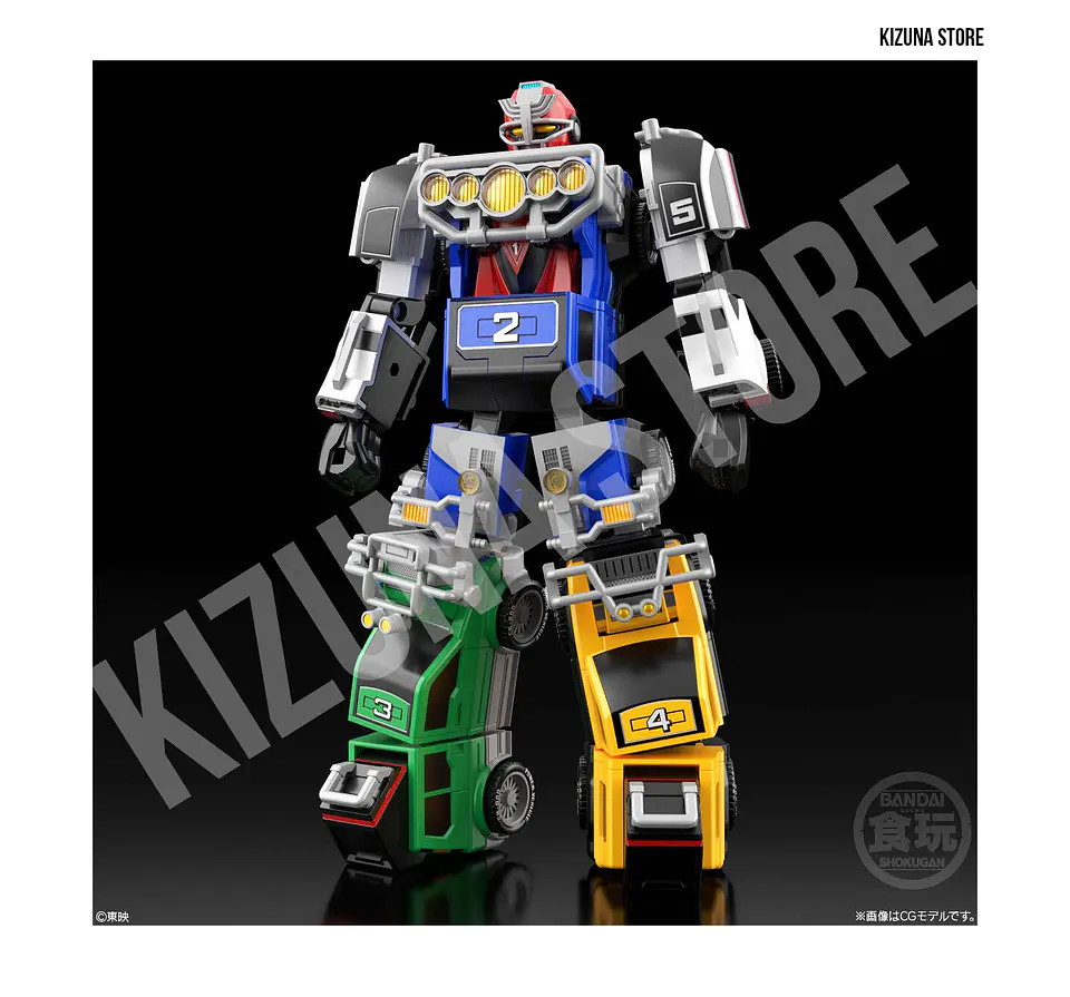 SMP: Gekisou Sentai Carranger (Power Rangers Turbo) - RV Robo (Preventa) 8