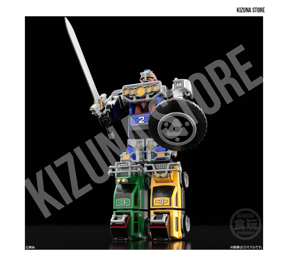 SMP: Gekisou Sentai Carranger (Power Rangers Turbo) - RV Robo (Preventa) 10