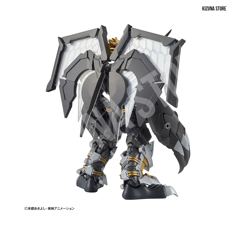 Figure Rise Amplified Blackwargreymon 5