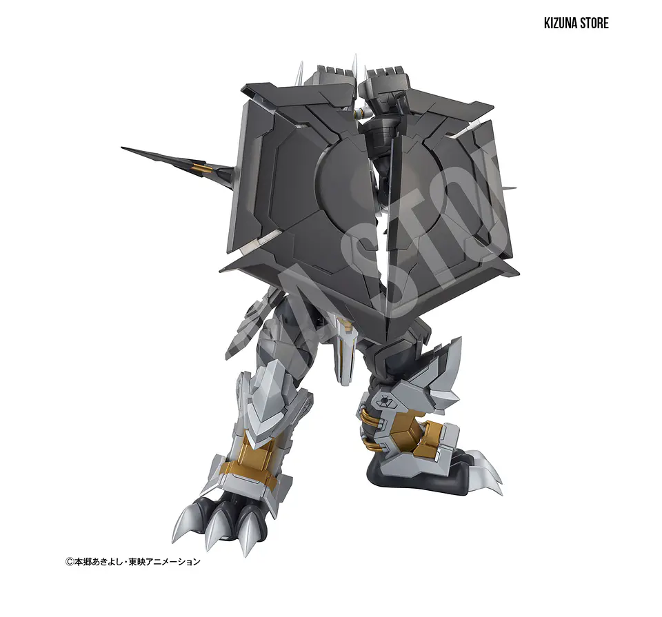 Figure Rise Amplified Blackwargreymon 6