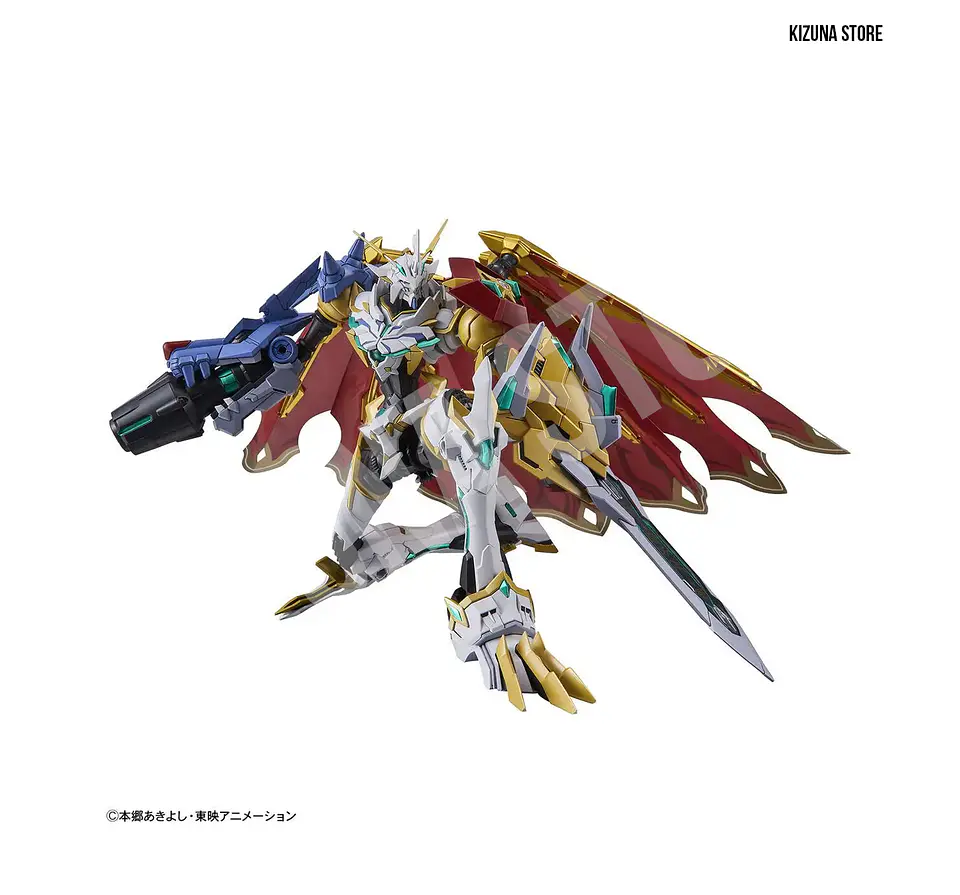 Figure Rise Amplified Omegamon X Antibody 9