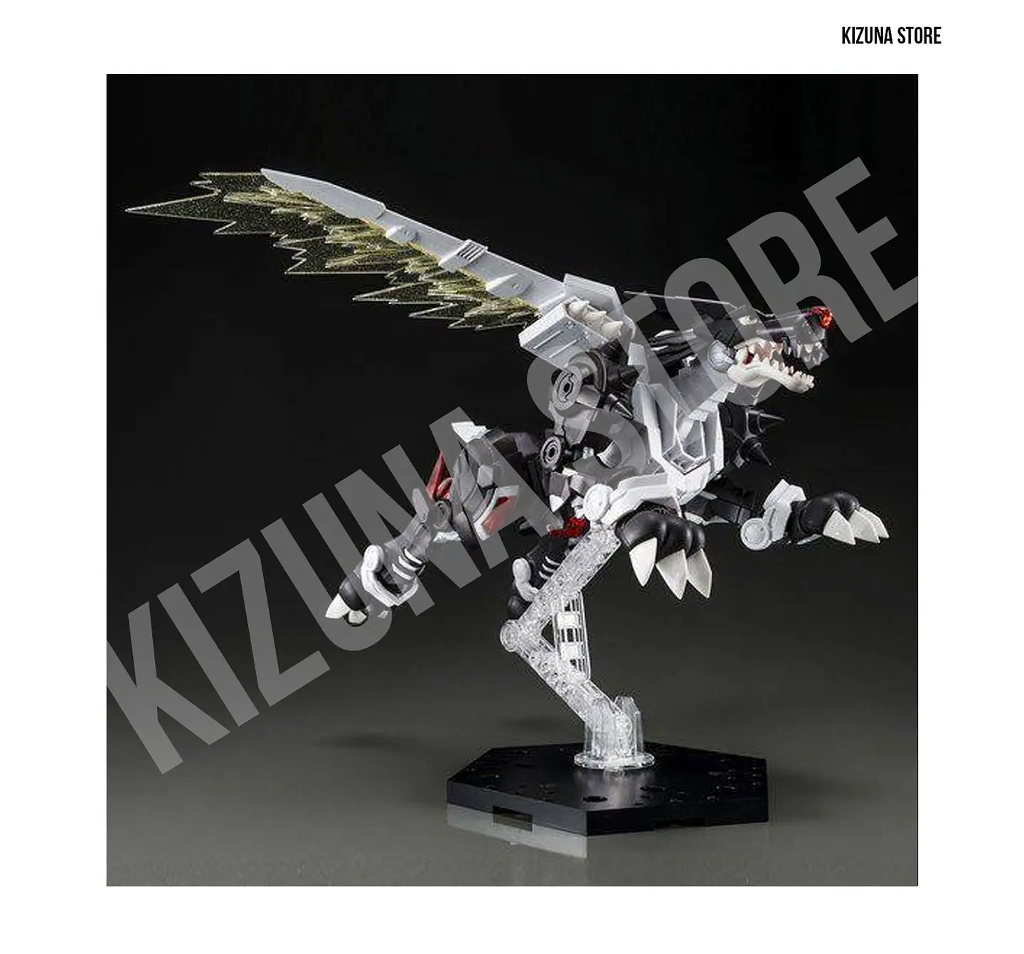 Figure Rise Amplified Black Metalgarurumon 7