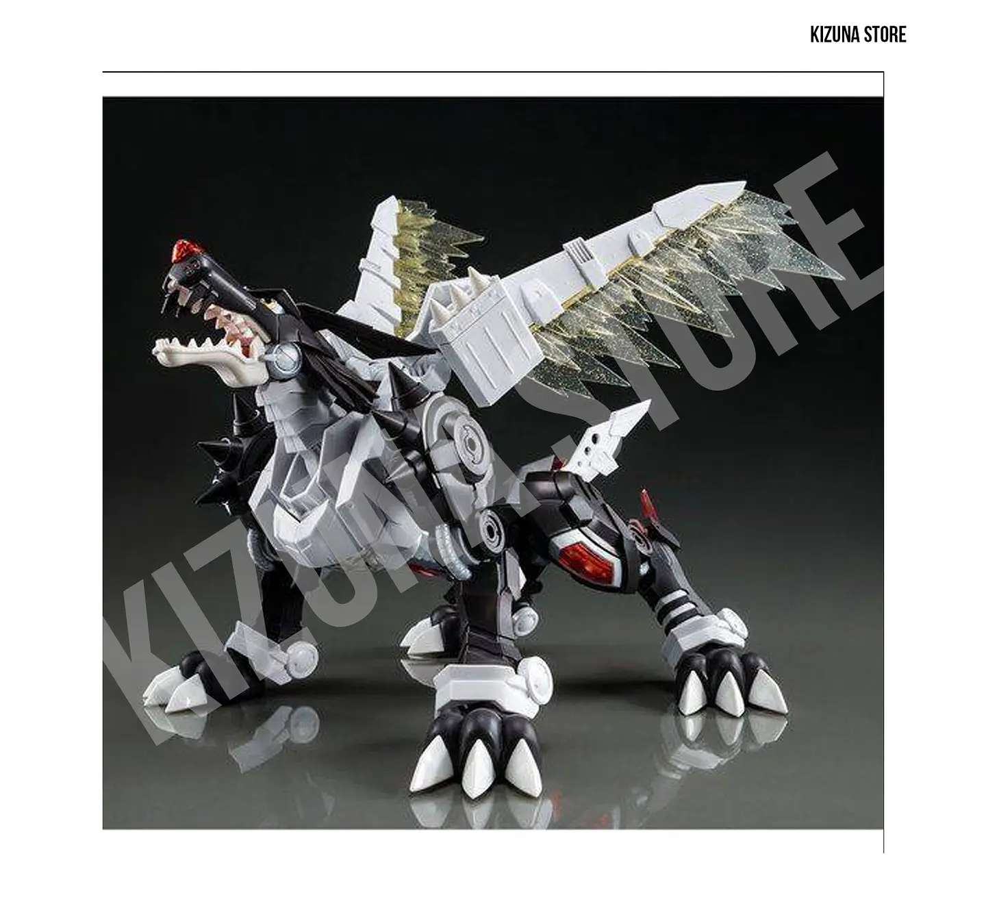 Figure Rise Amplified Black Metalgarurumon 8