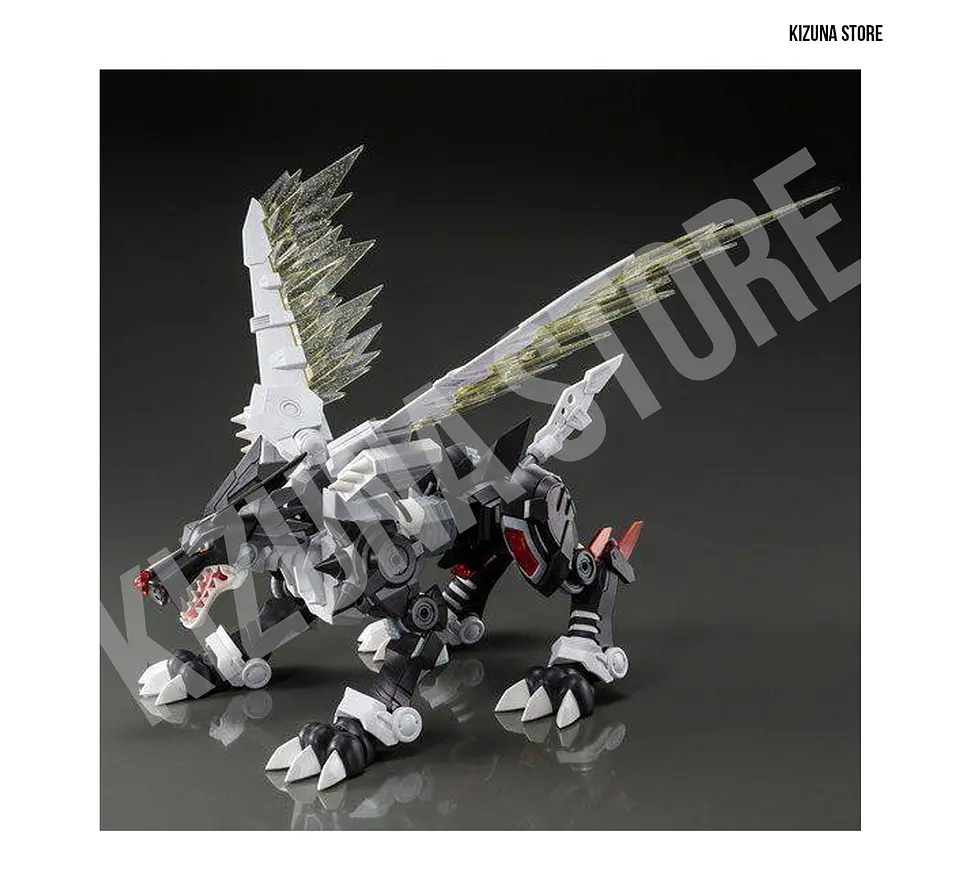 Figure Rise Amplified Black Metalgarurumon 5