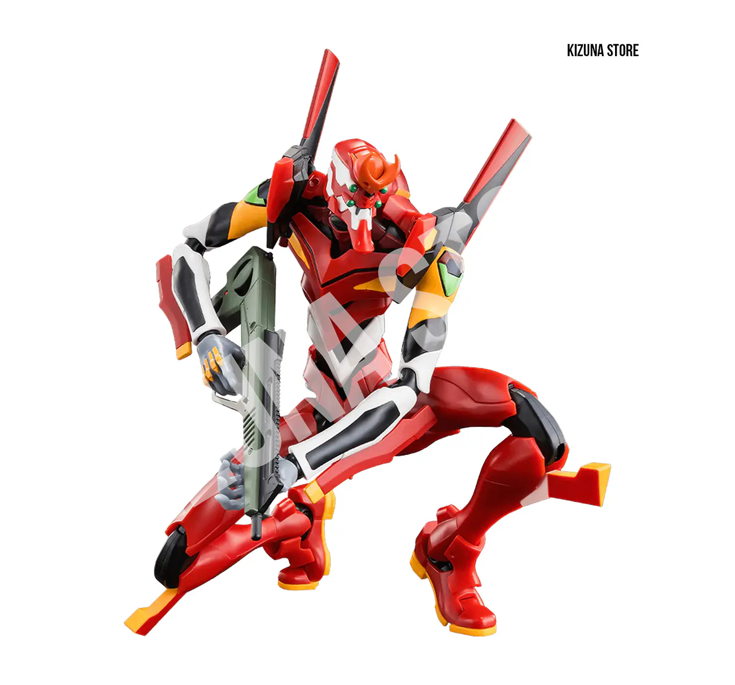Evangelion Production Model-02 Action Edition - Blokees 4