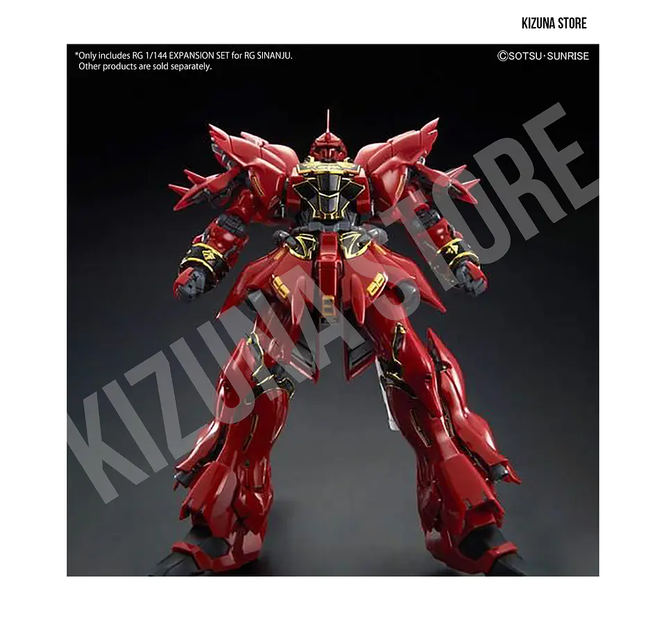 RG Expansion Set para RG Sinanju 7