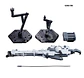 RG HYPER MEGA BAZOOKA LAUNCHER para RG Hi-ν GUNDAM - Miniatura 1