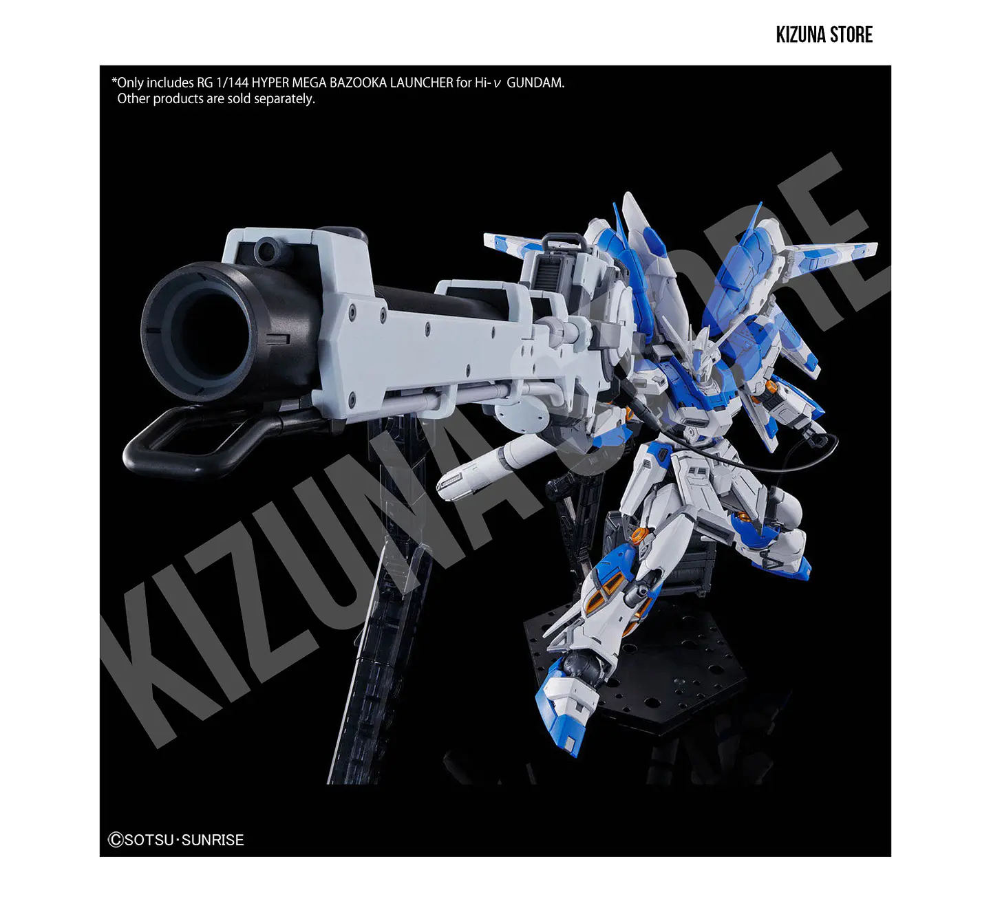 RG HYPER MEGA BAZOOKA LAUNCHER para RG Hi-ν GUNDAM 7