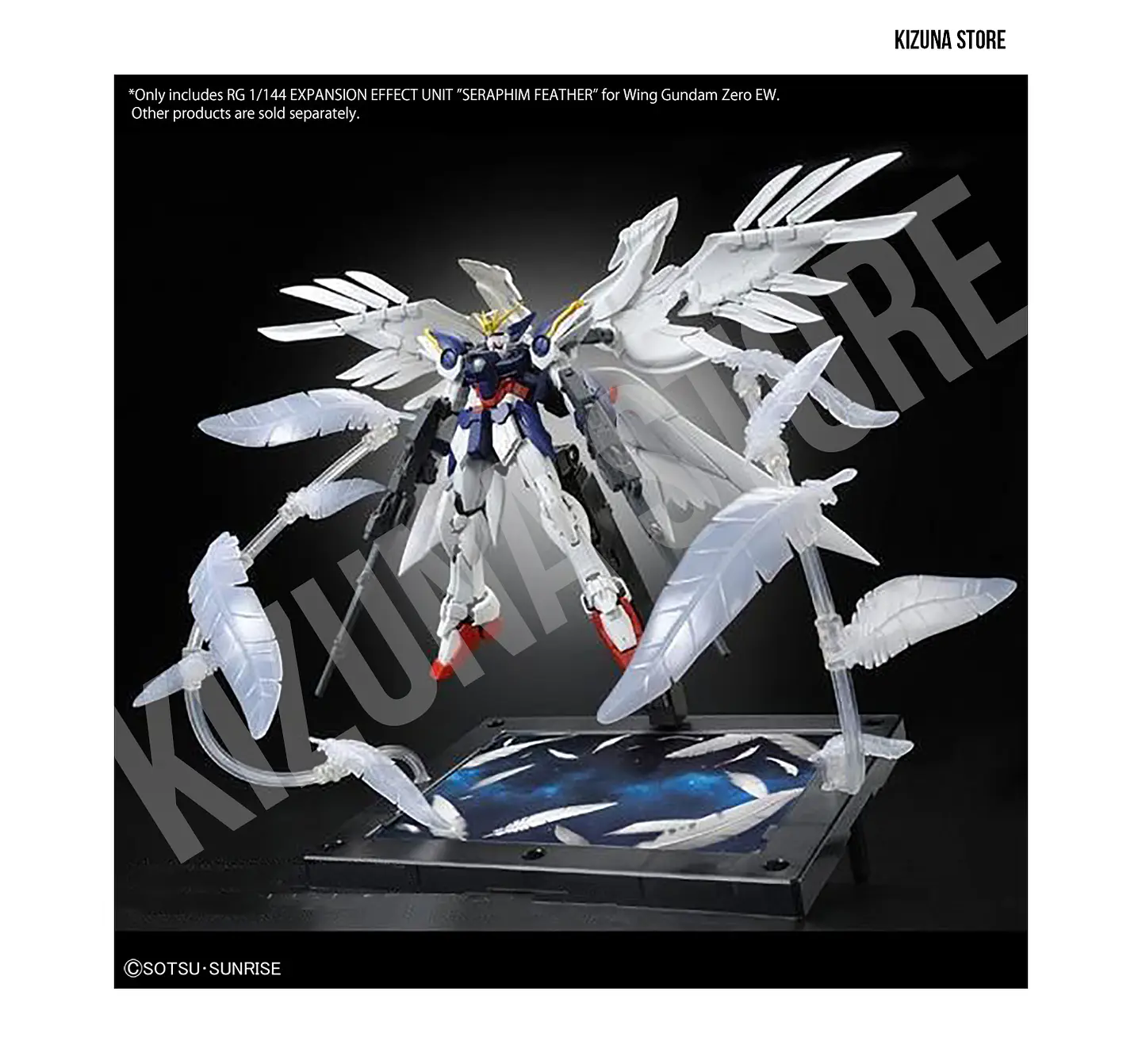 RG Expansion Effect Unit ”SERAPHIM FEATHER” para RG Wing Gundam Zero EW 3