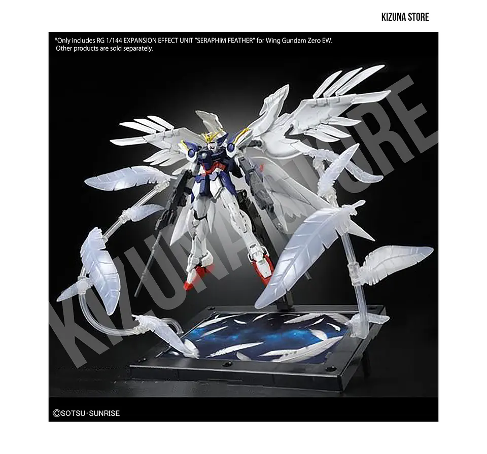 RG Expansion Effect Unit ”SERAPHIM FEATHER” para RG Wing Gundam Zero EW 3