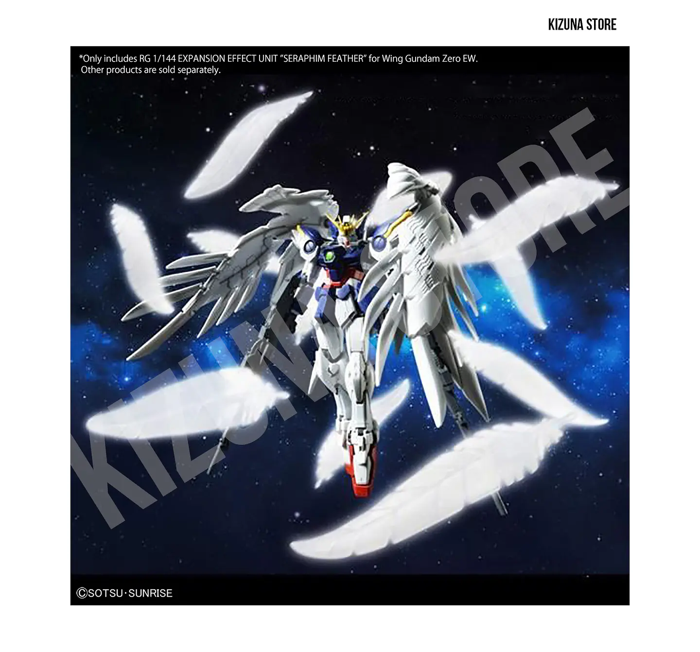 RG Expansion Effect Unit ”SERAPHIM FEATHER” para RG Wing Gundam Zero EW 7