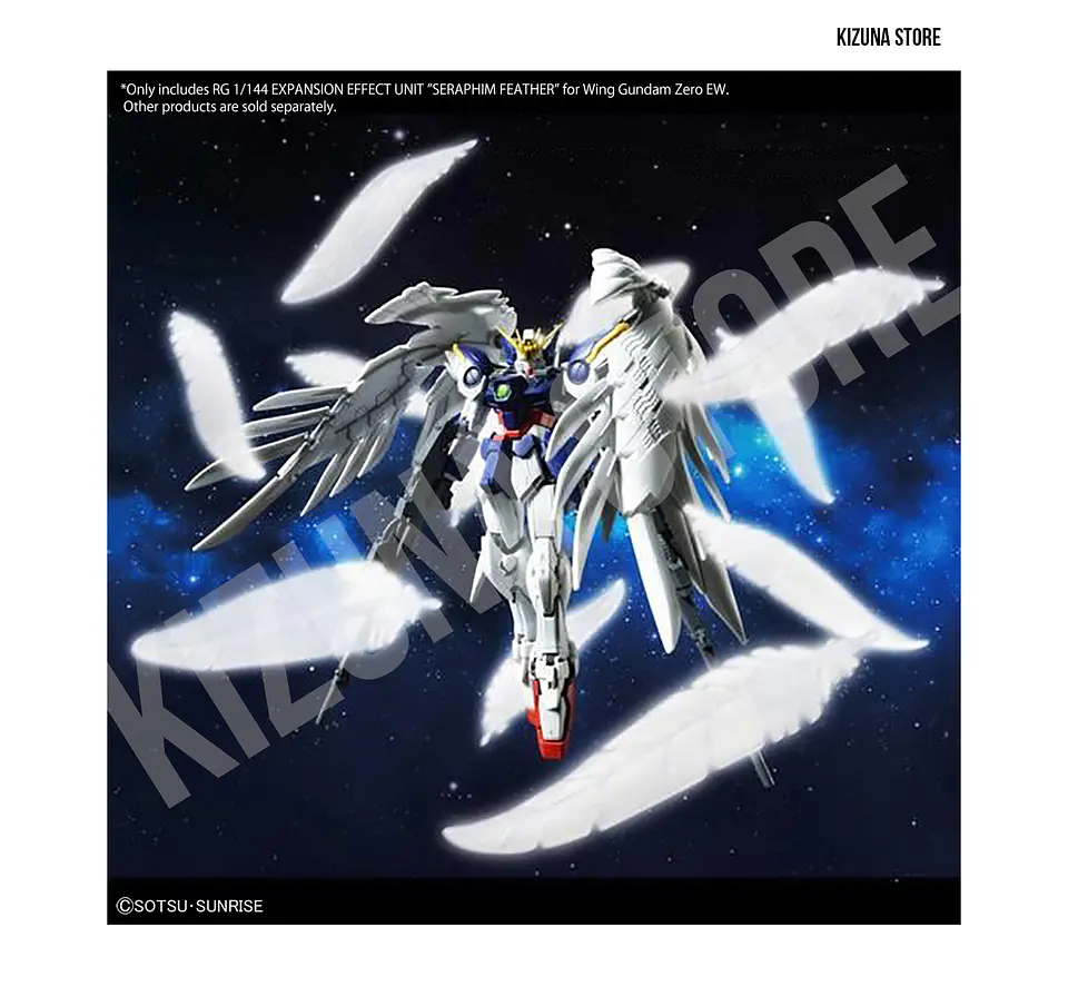 RG Expansion Effect Unit ”SERAPHIM FEATHER” para RG Wing Gundam Zero EW 7
