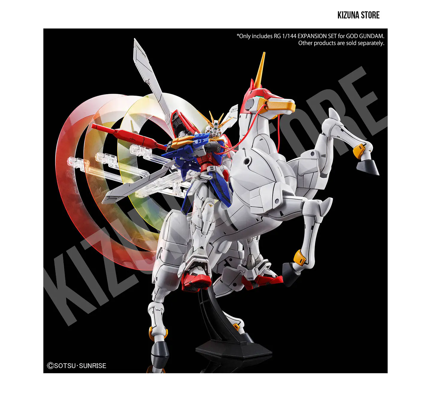 RG Expansion Set para RG God Gundam 3