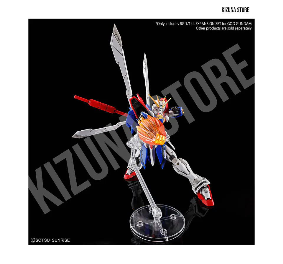 RG Expansion Set para RG God Gundam 6