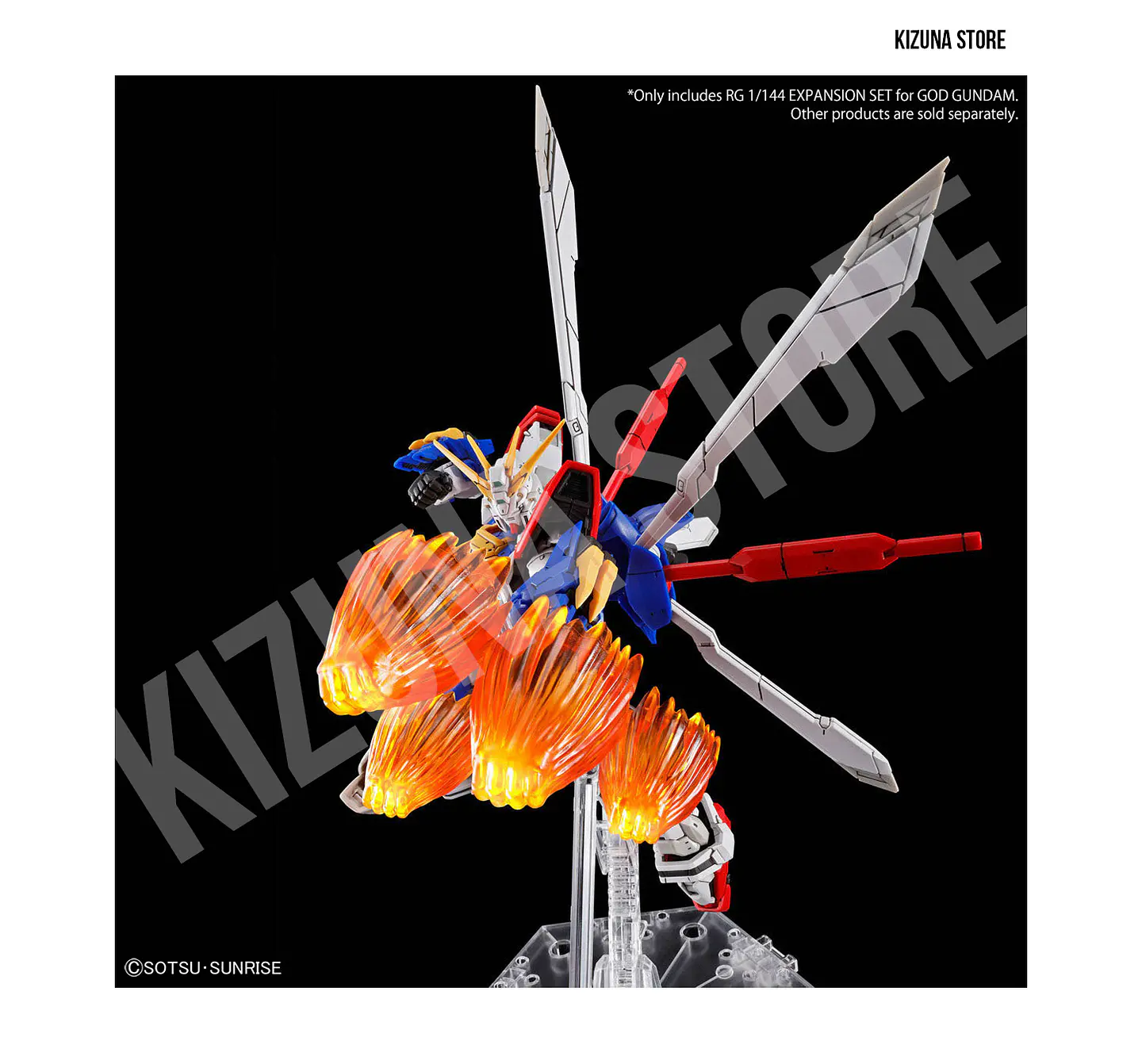 RG Expansion Set para RG God Gundam 7