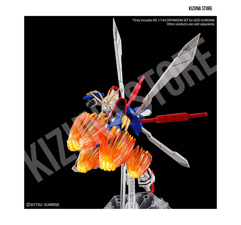 RG Expansion Set para RG God Gundam 7