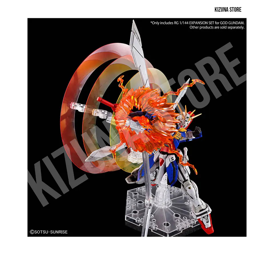 RG Expansion Set para RG God Gundam 8