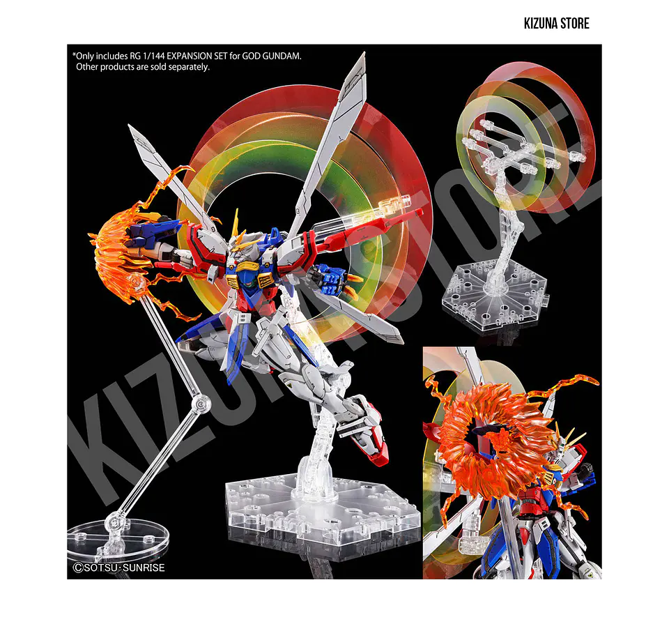 RG Expansion Set para RG God Gundam 9