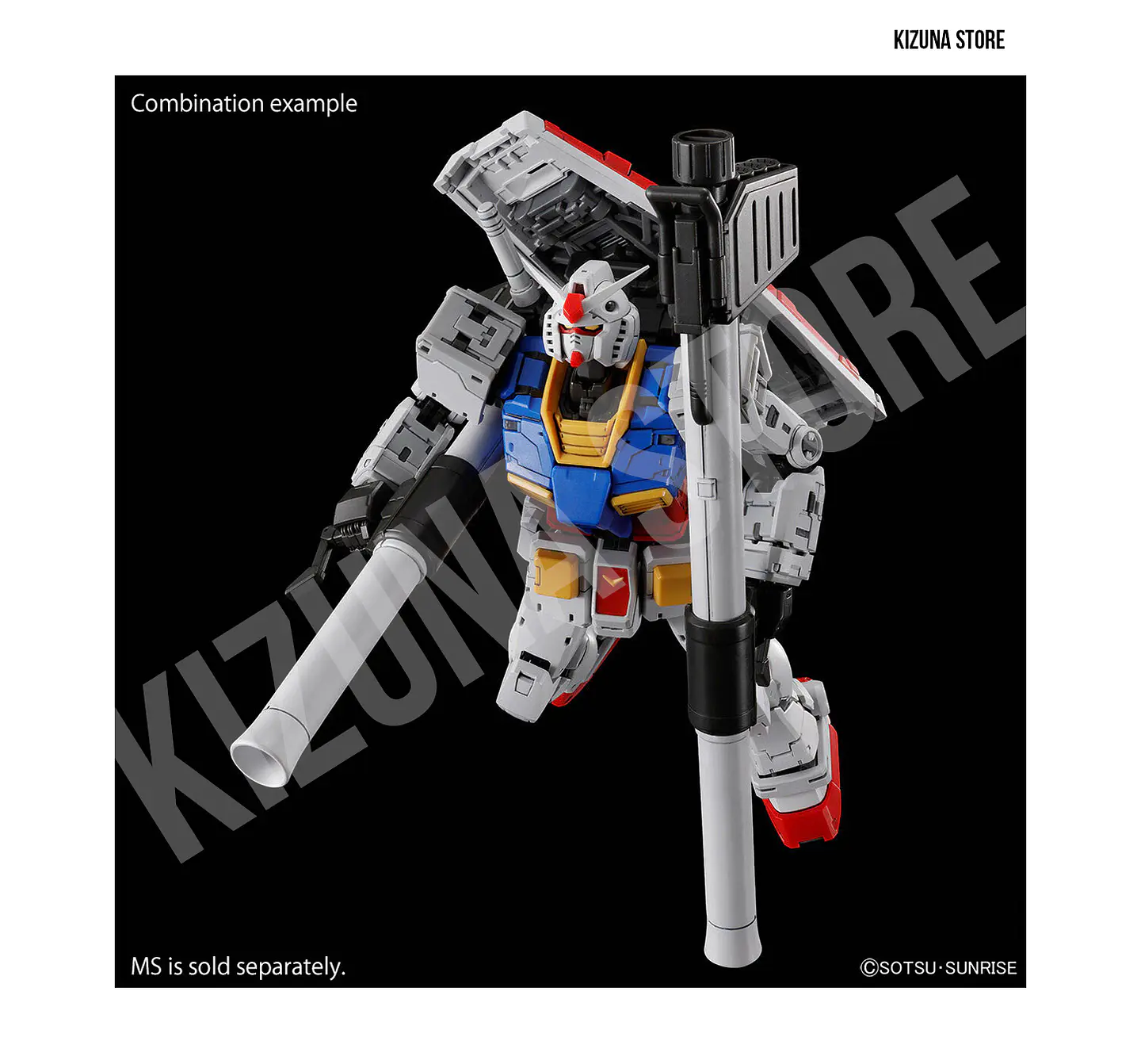 RG Weapon Set para RG Rx-78-2 Gundam Ver.2.0 5
