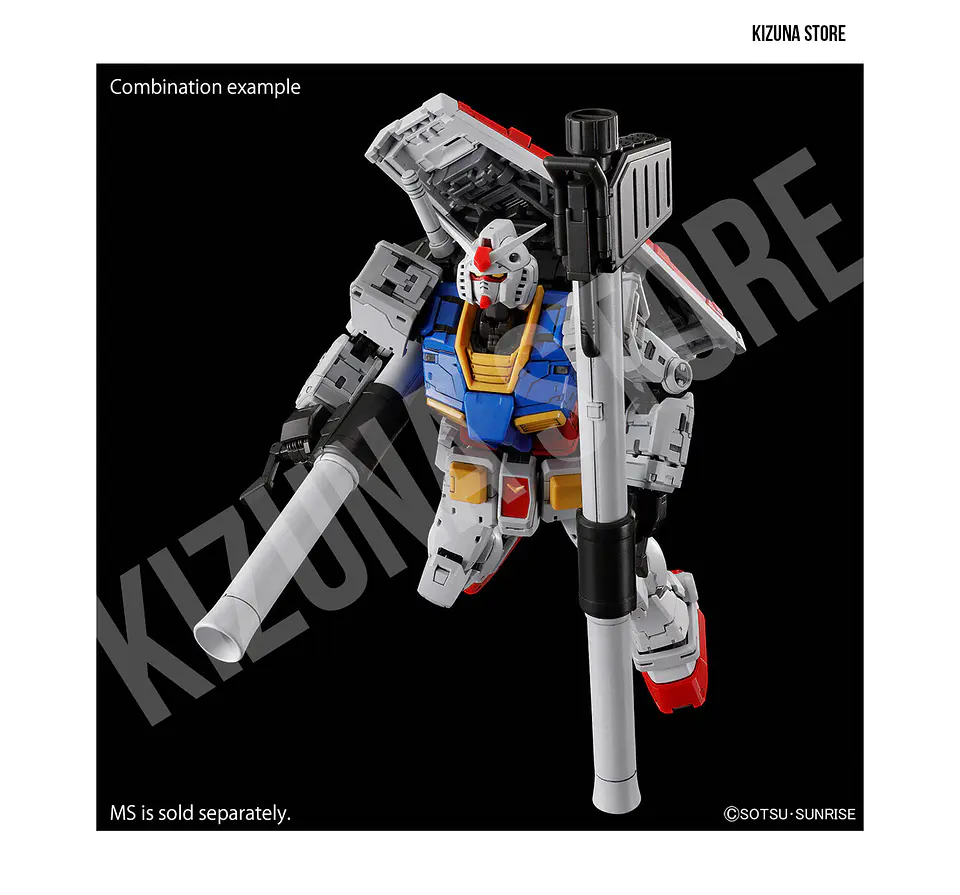 RG Weapon Set para RG Rx-78-2 Gundam Ver.2.0 5