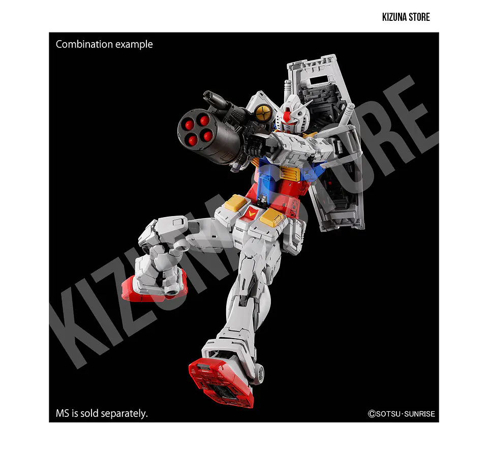 RG Weapon Set para RG Rx-78-2 Gundam Ver.2.0 6