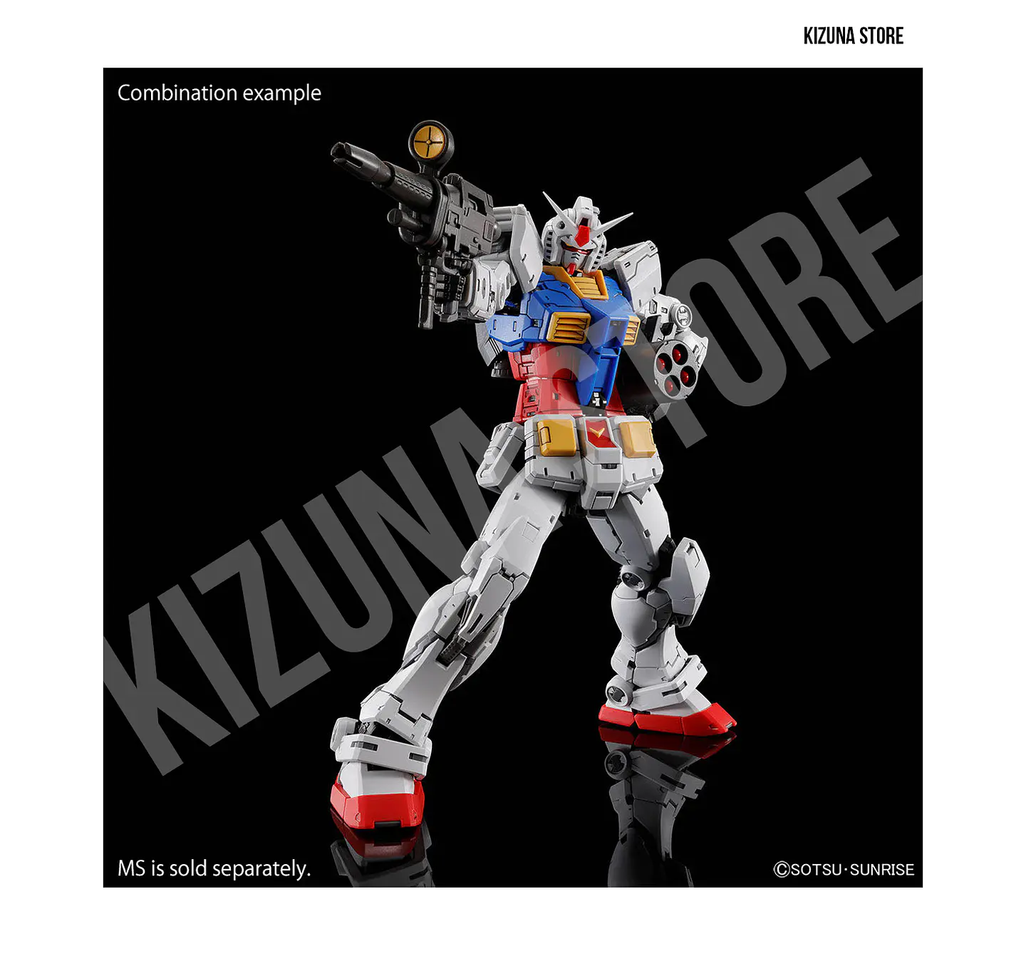 RG Weapon Set para RG Rx-78-2 Gundam Ver.2.0 7