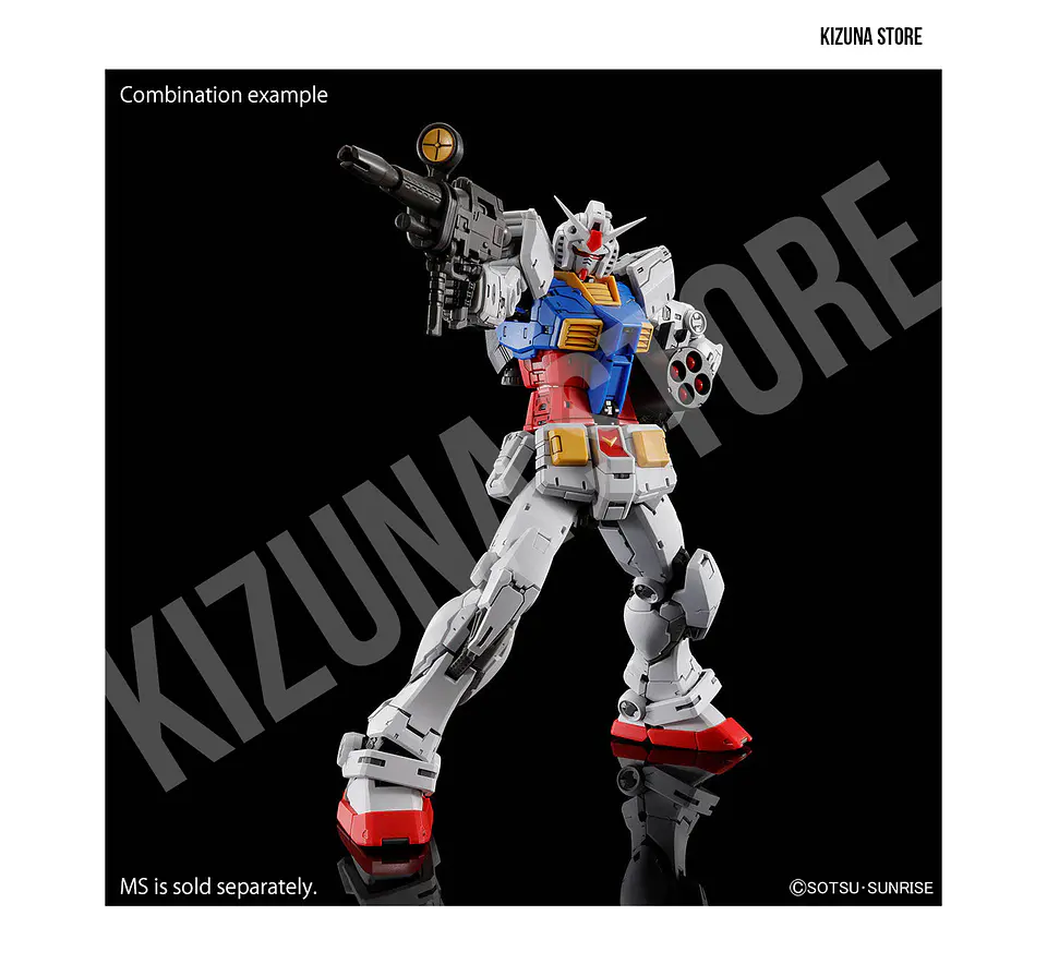 RG Weapon Set para RG Rx-78-2 Gundam Ver.2.0 7