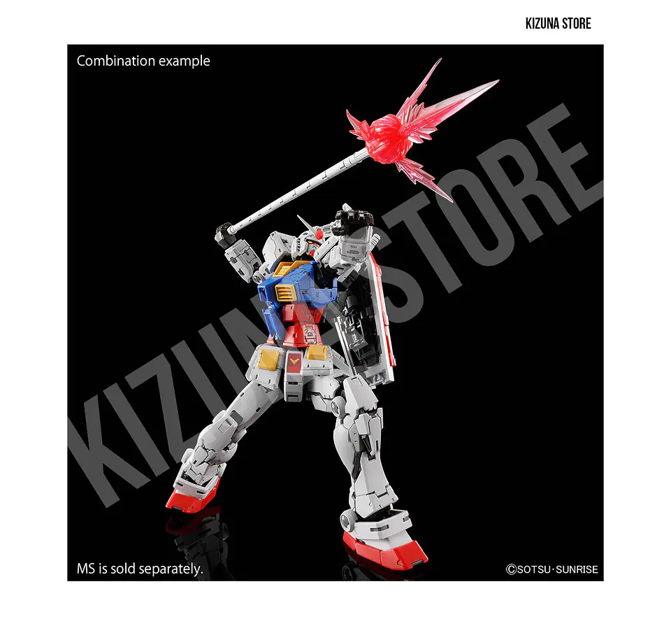 RG Weapon Set para RG Rx-78-2 Gundam Ver.2.0 8