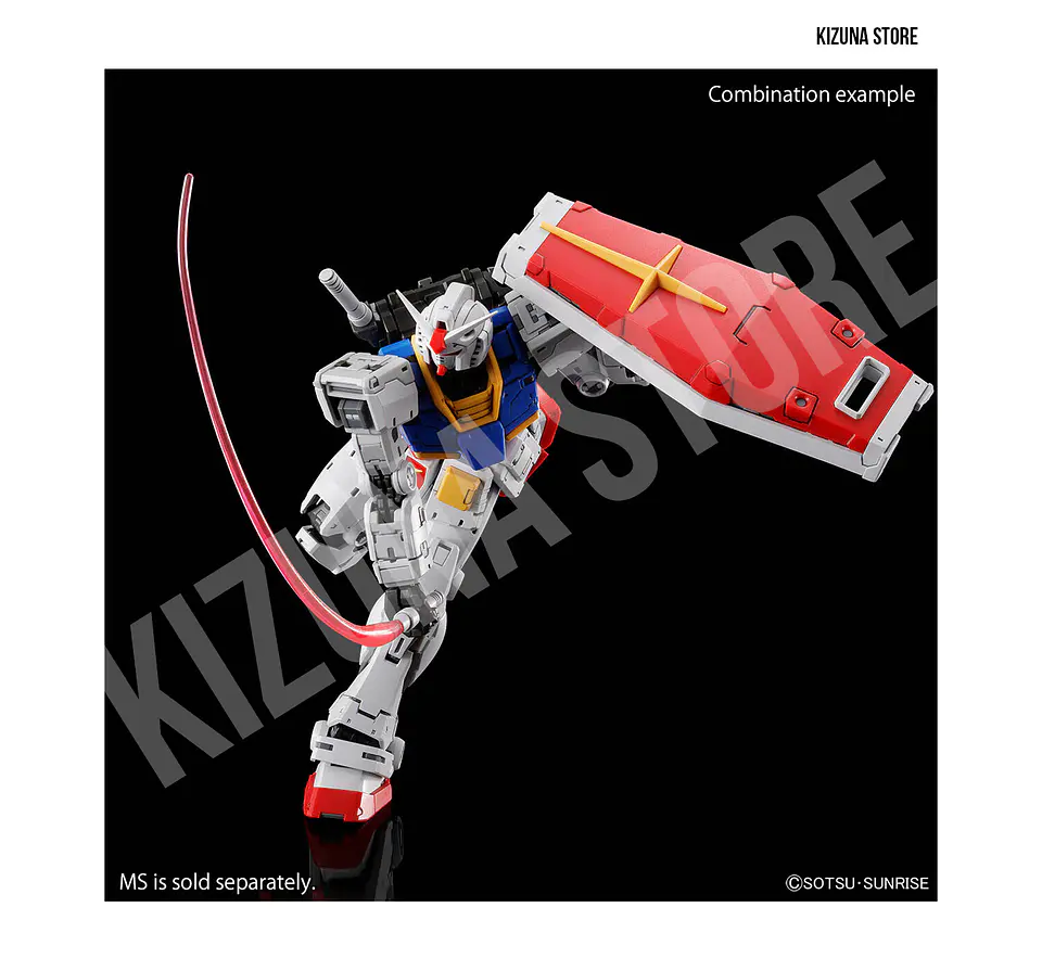 RG Weapon Set para RG Rx-78-2 Gundam Ver.2.0 9