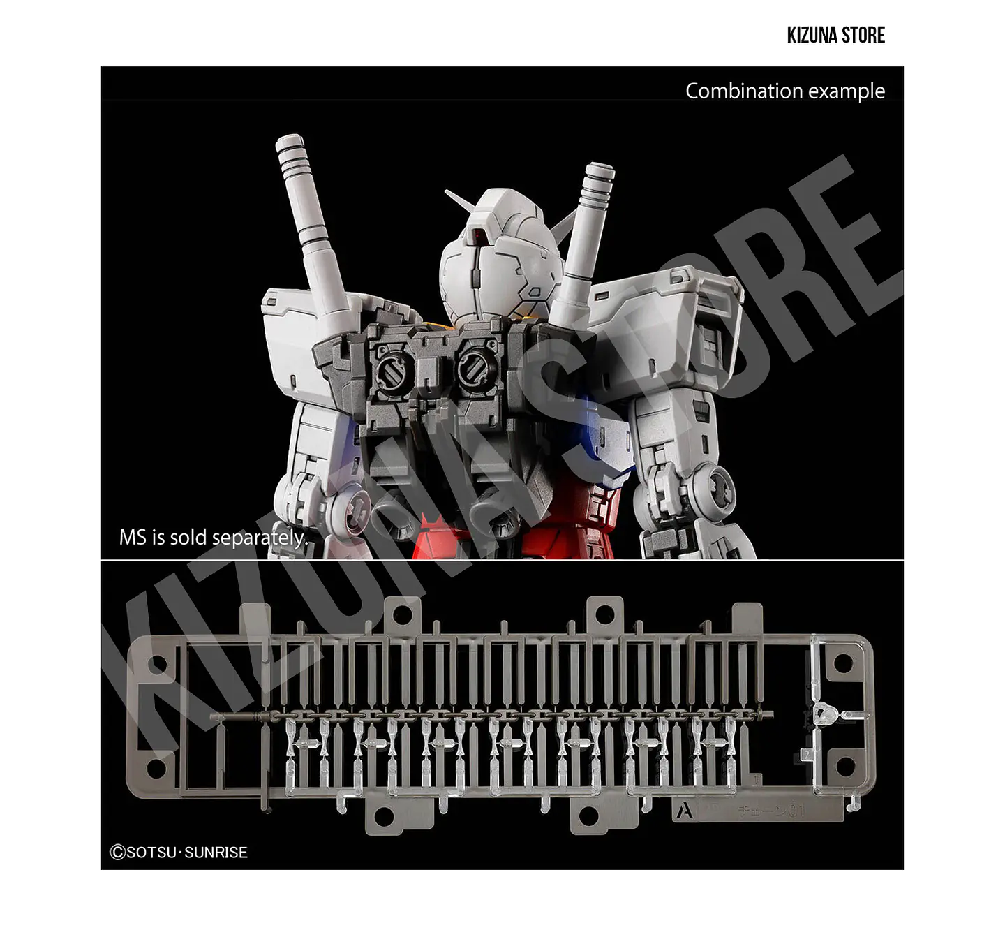 RG Weapon Set para RG Rx-78-2 Gundam Ver.2.0 10