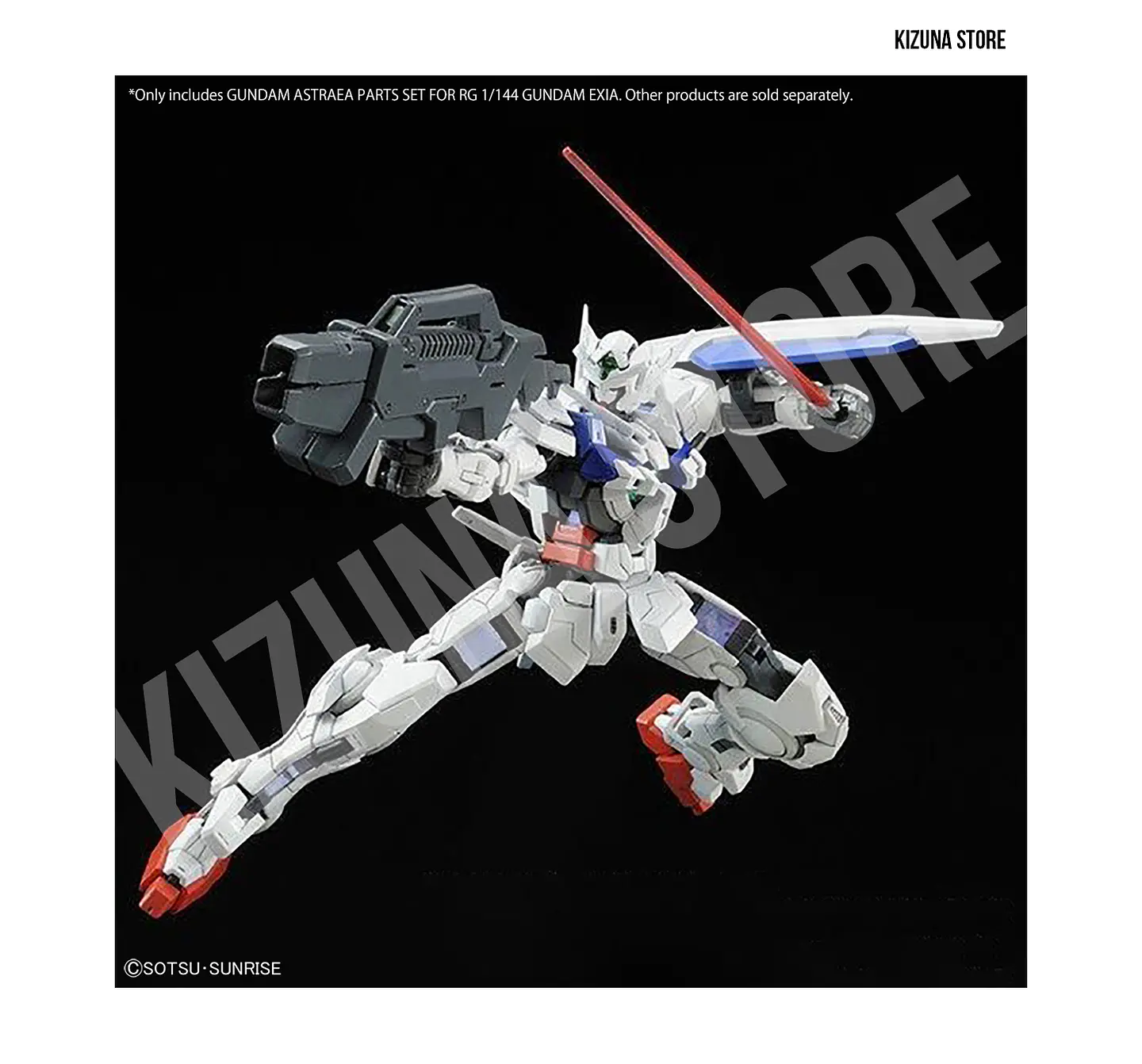RG Gundam Astraea Parts Set para RG Gundam Exia 9