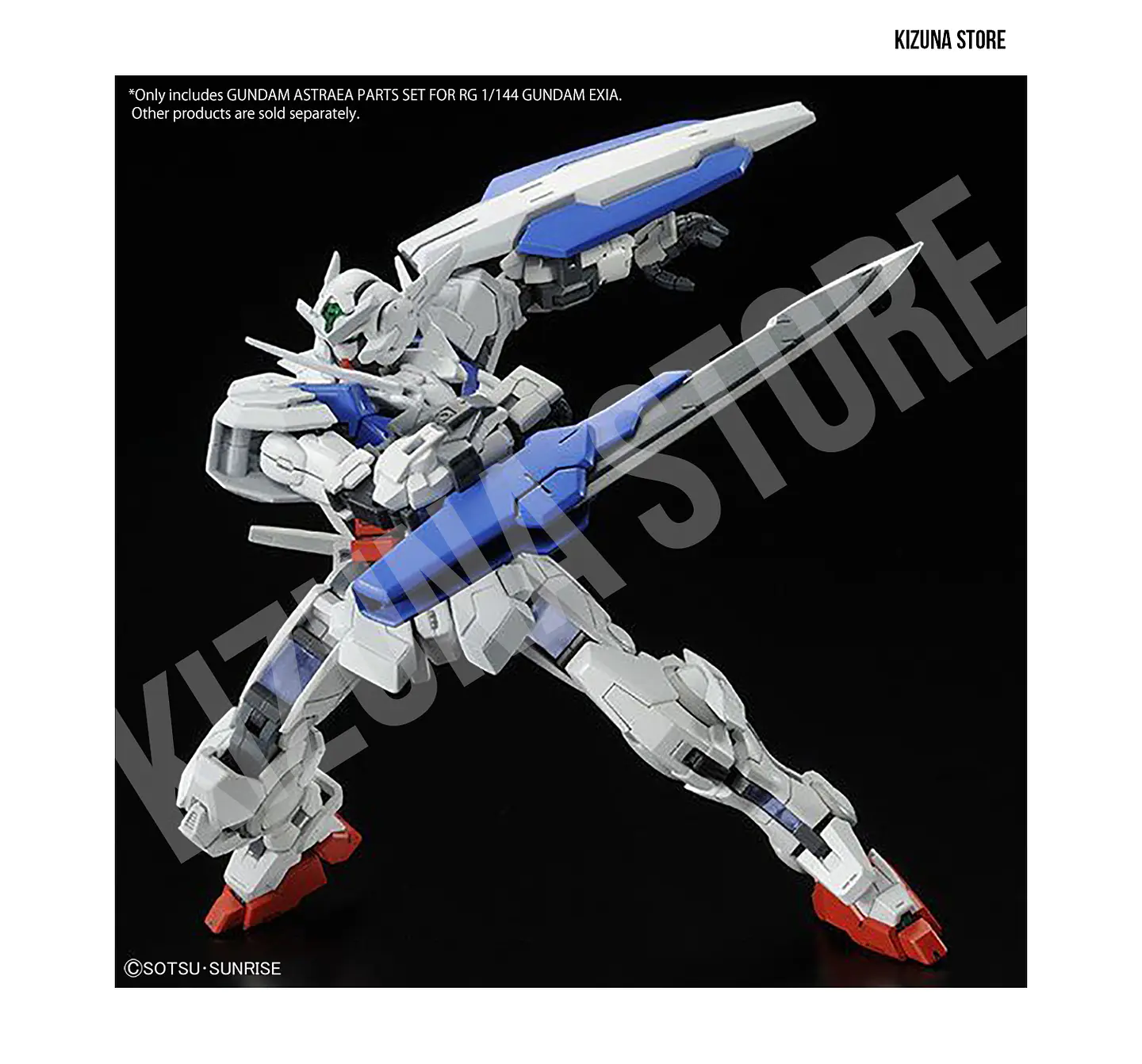 RG Gundam Astraea Parts Set para RG Gundam Exia 10