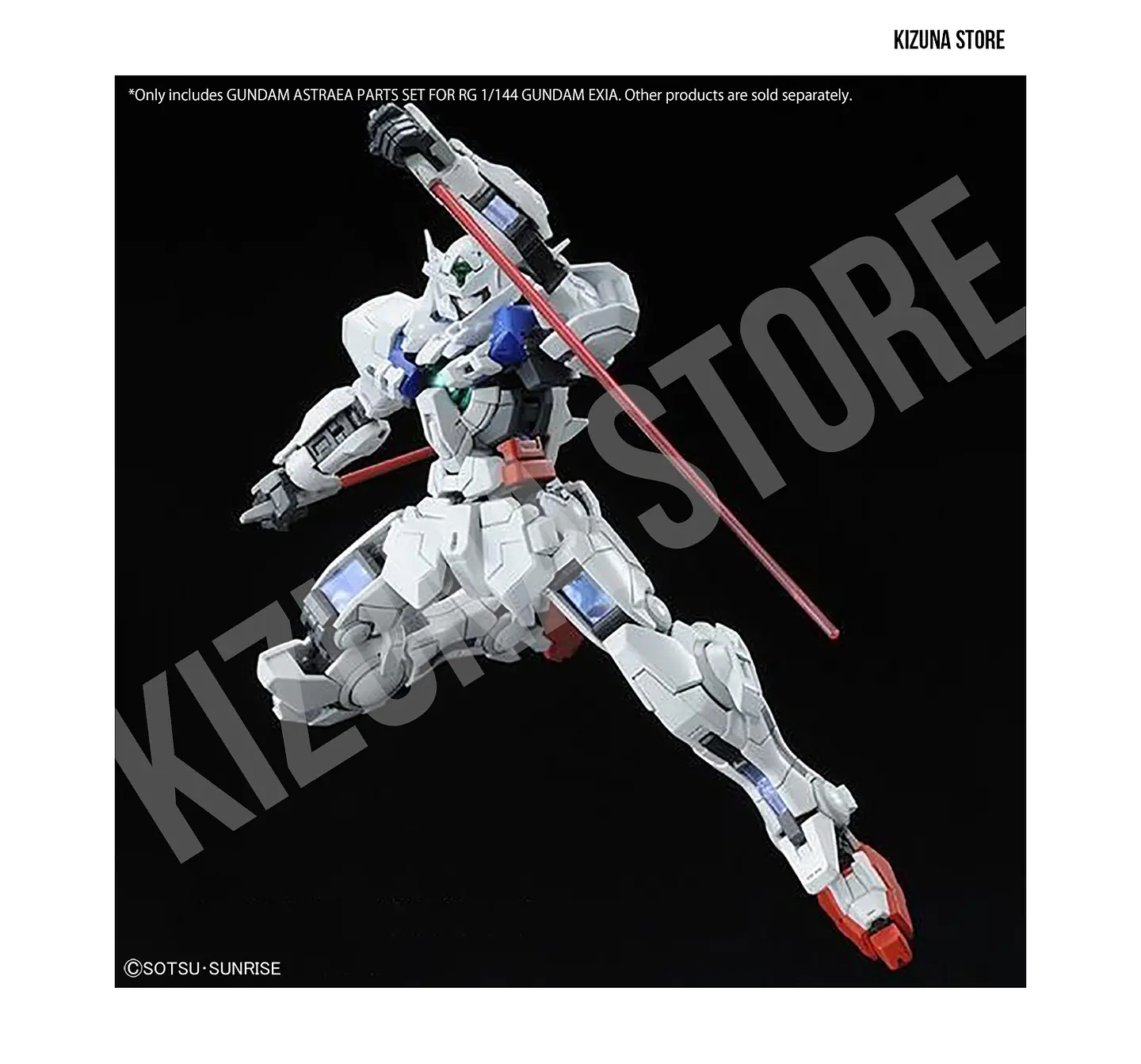 RG Gundam Astraea Parts Set para RG Gundam Exia 11