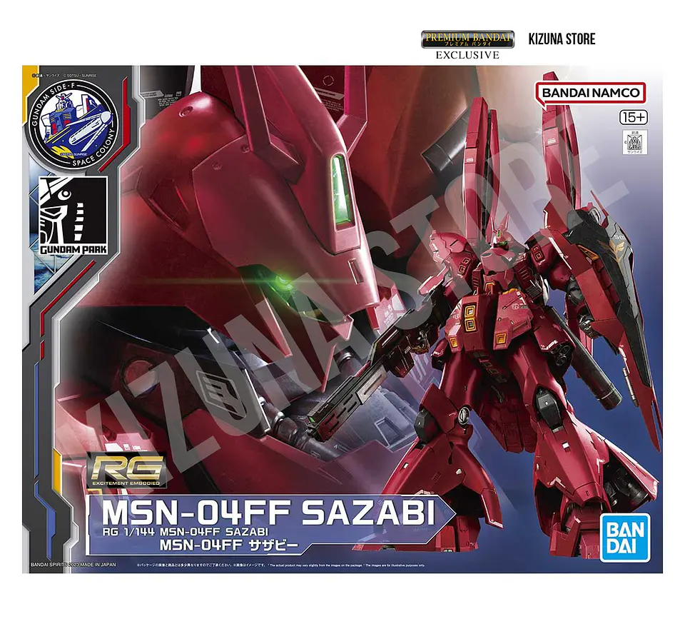 RG MSN-04FF Sazabi 2