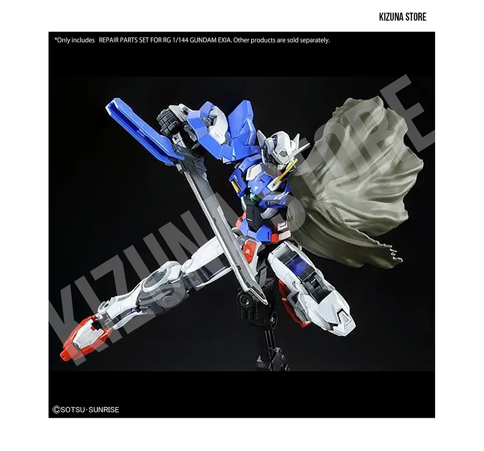 RG Gundam Exia Repair Set para RG Gundam Exia 3