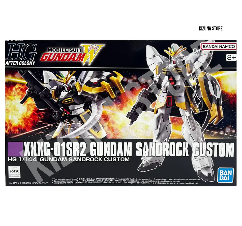 HG Gundam Sandrock Custom 2