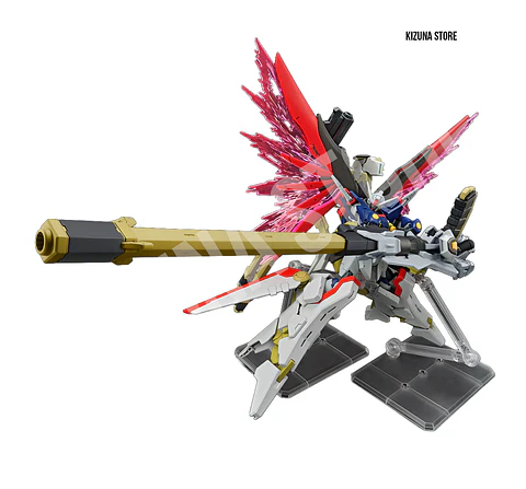 HG Destiny Gundam Spec II & Zeus Silhouette